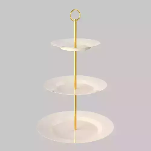 Round cake stand