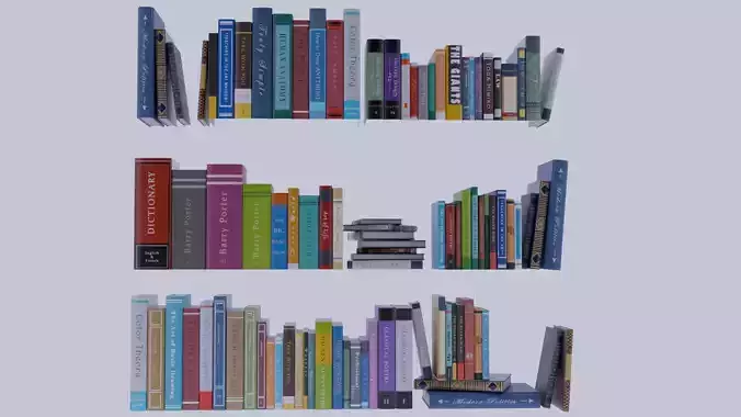 Books for interior decoration