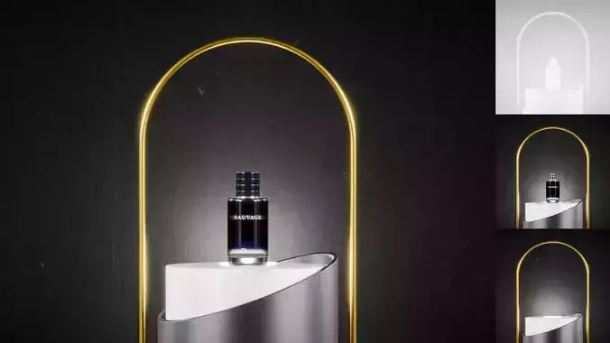 Minimalist Rounded podium