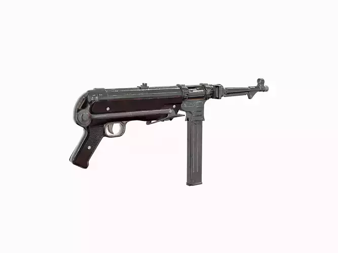 MP 40 WW2 Submachine gun