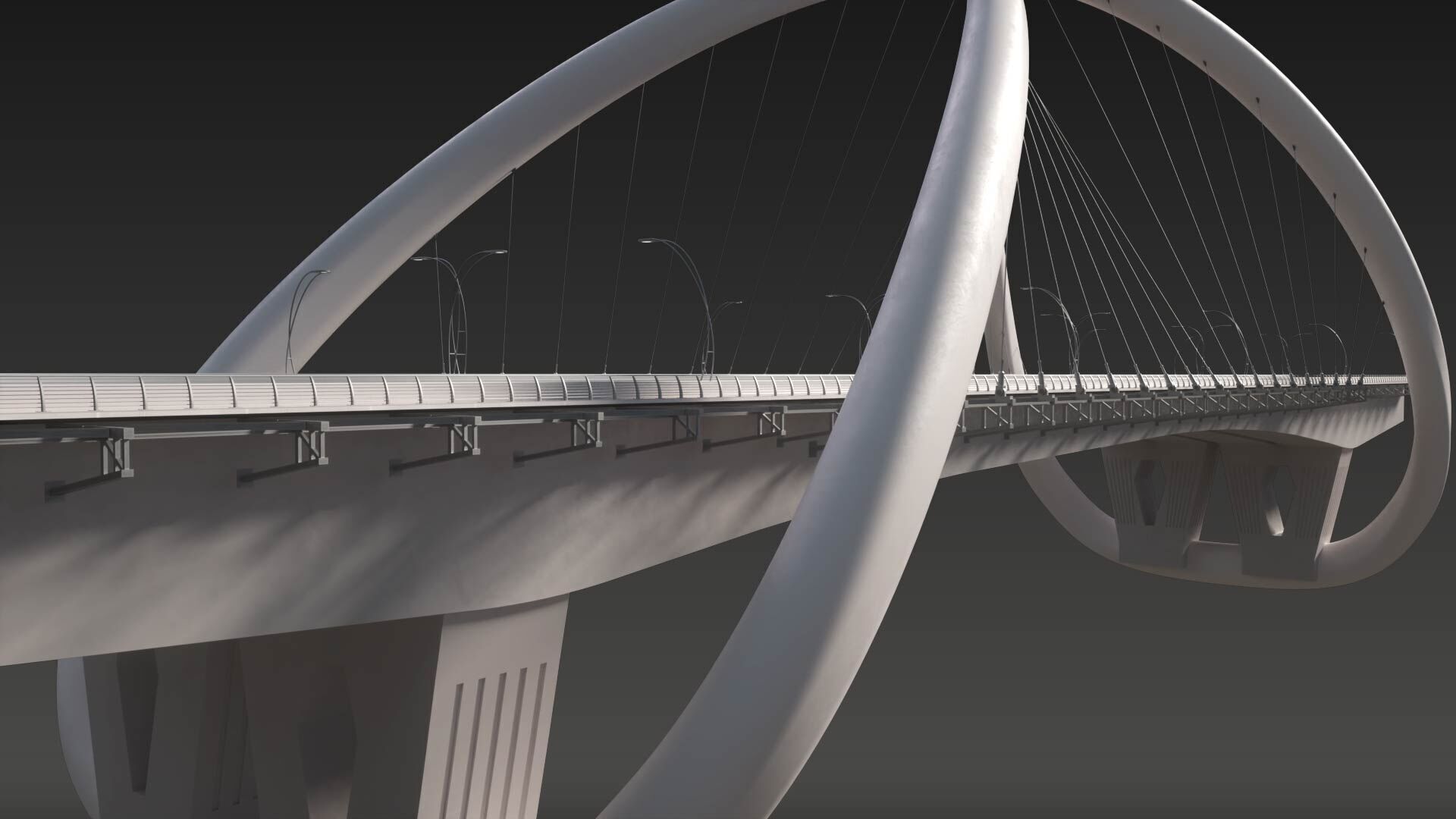 Infinity Bridge - Dubai UAE 3D Model 3D model_5