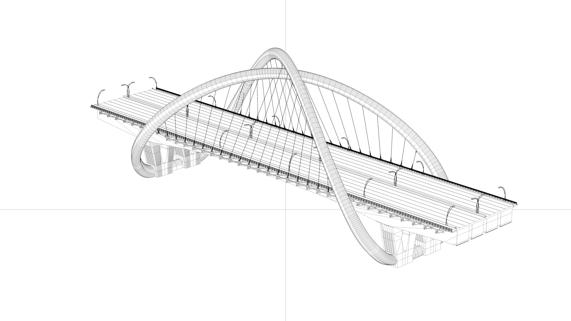 Infinity Bridge - Dubai UAE 3D Model 3D model_18