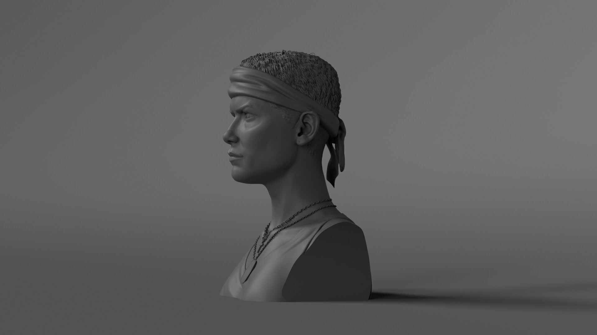 Jenette Goldstein - Vasquez - Aliens 3D print model_2