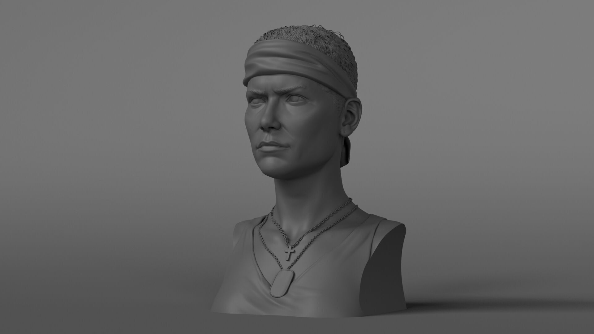 Jenette Goldstein - Vasquez - Aliens 3D print model_1