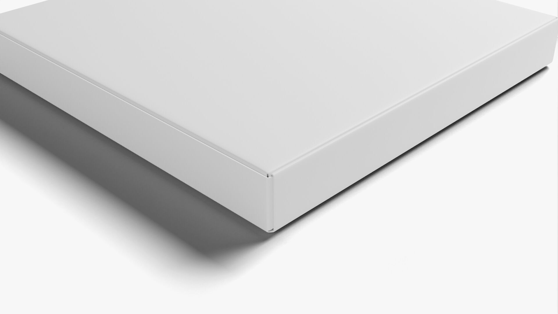 4 inch Kraft Paper Pizza Box 3D model_12