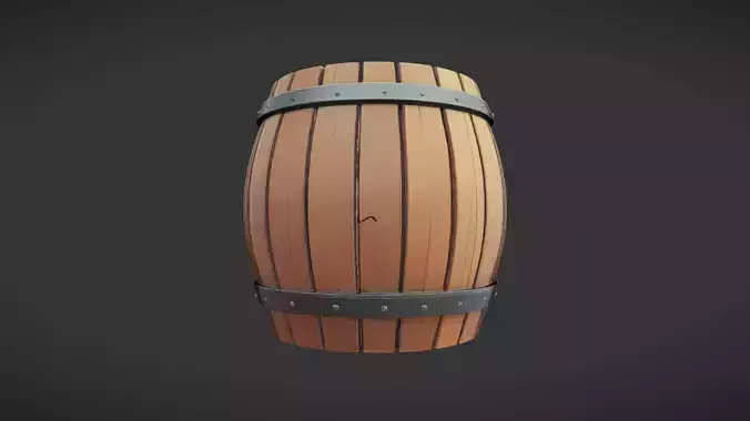 Wooden barrel 