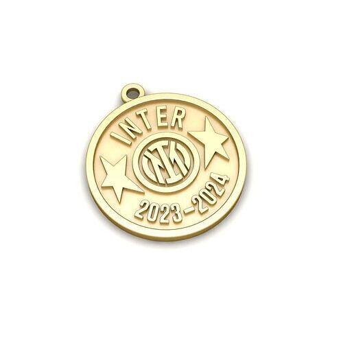 Inter coin pendent 3D print model
