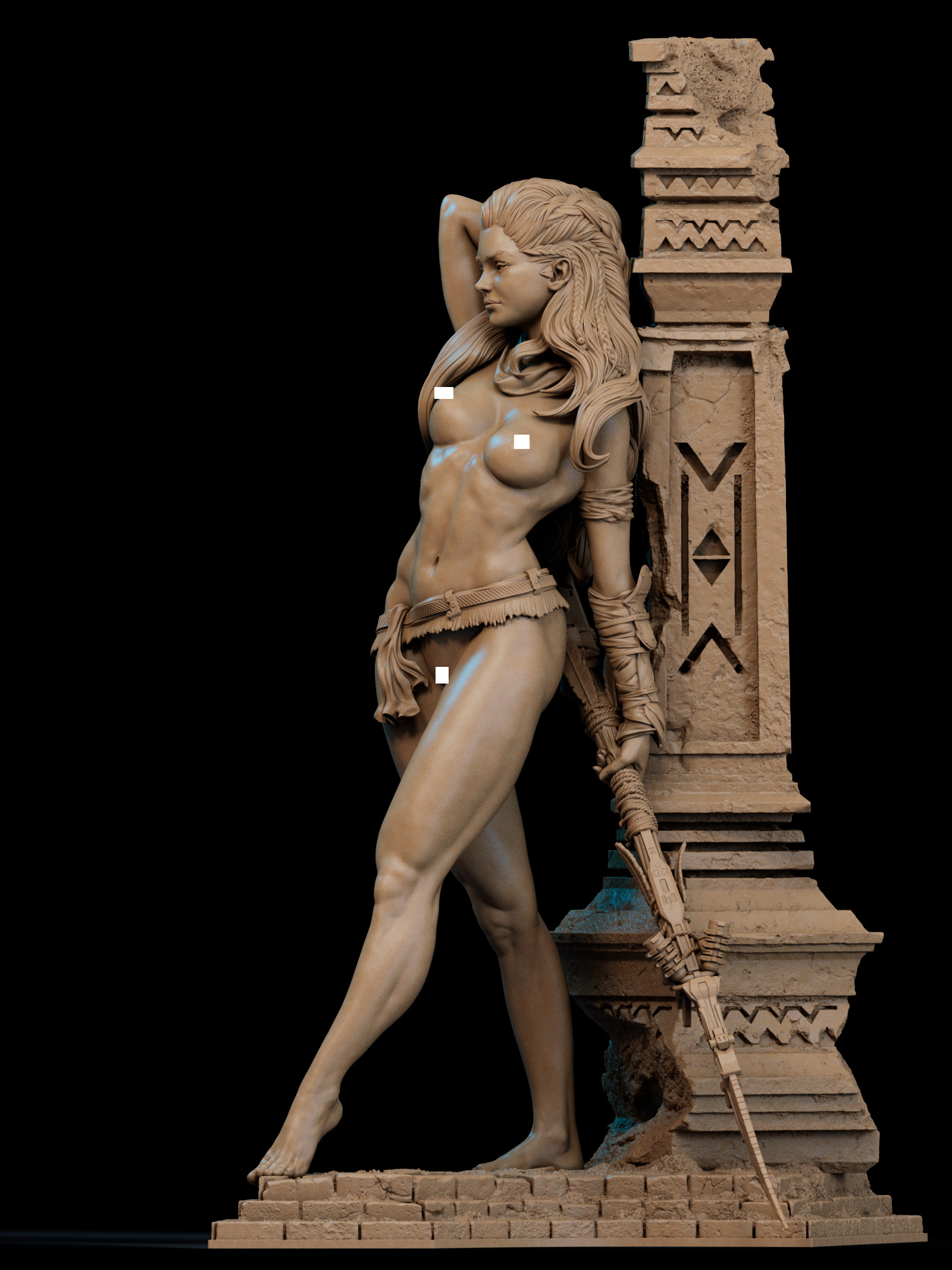 Aloy NSFW 3D Print 3D print model_2