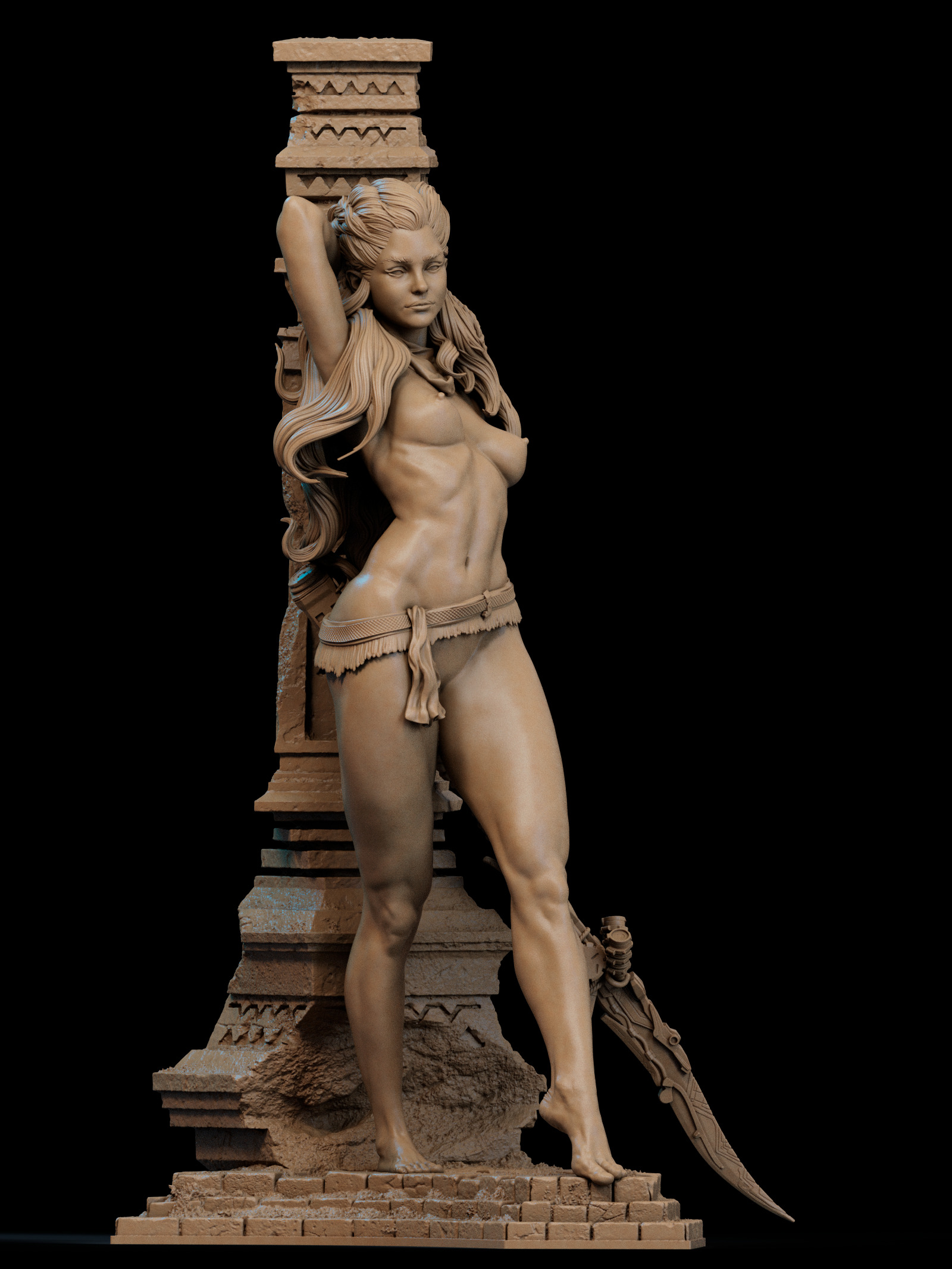 Aloy NSFW 3D Print 3D print model_4