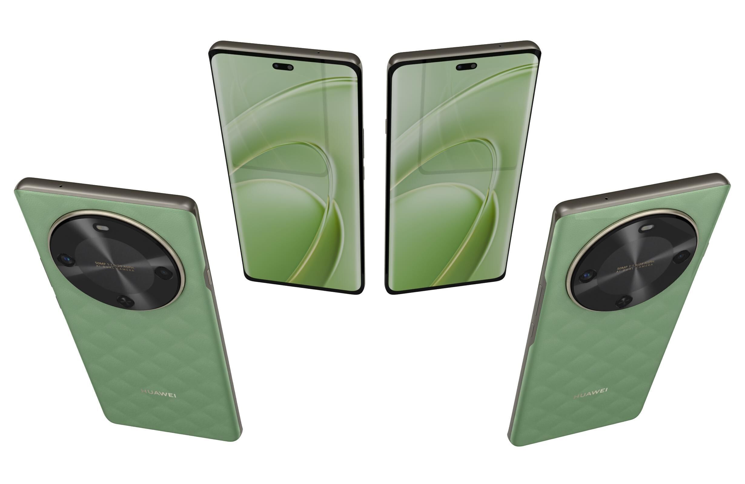 Huawei Enjoy 70X Green 3D model_21