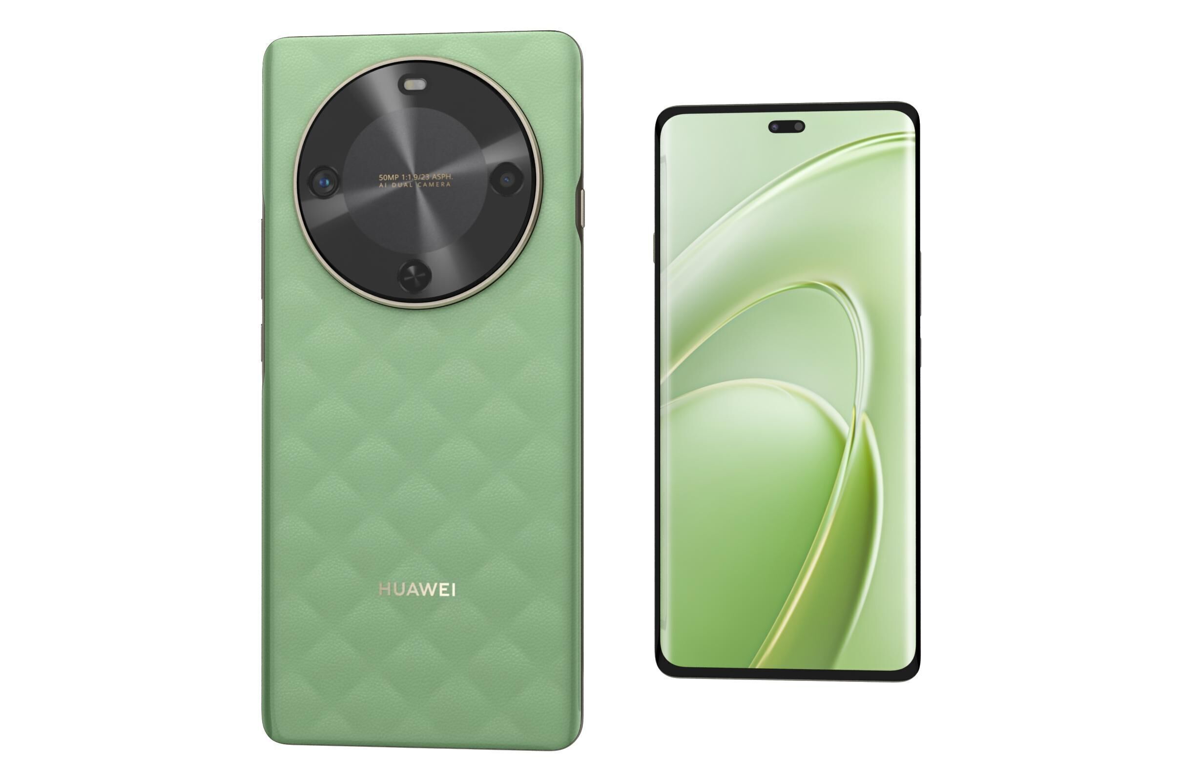 Huawei Enjoy 70X Green 3D model_24
