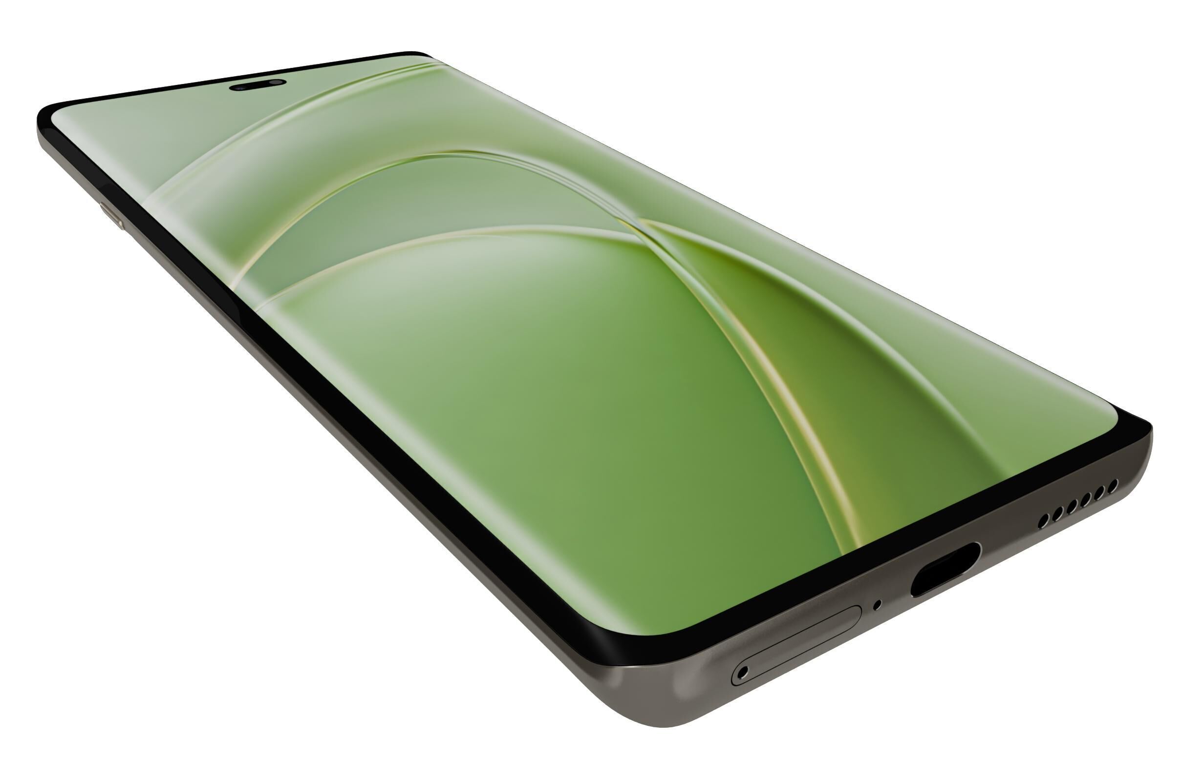 Huawei Enjoy 70X Green 3D model_5