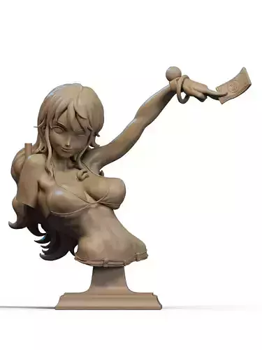 Nami Bust 3D Print