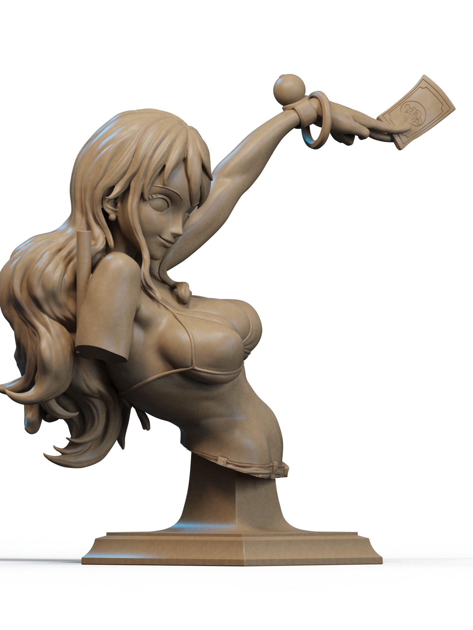 Nami Bust 3D Print 3D print model_2