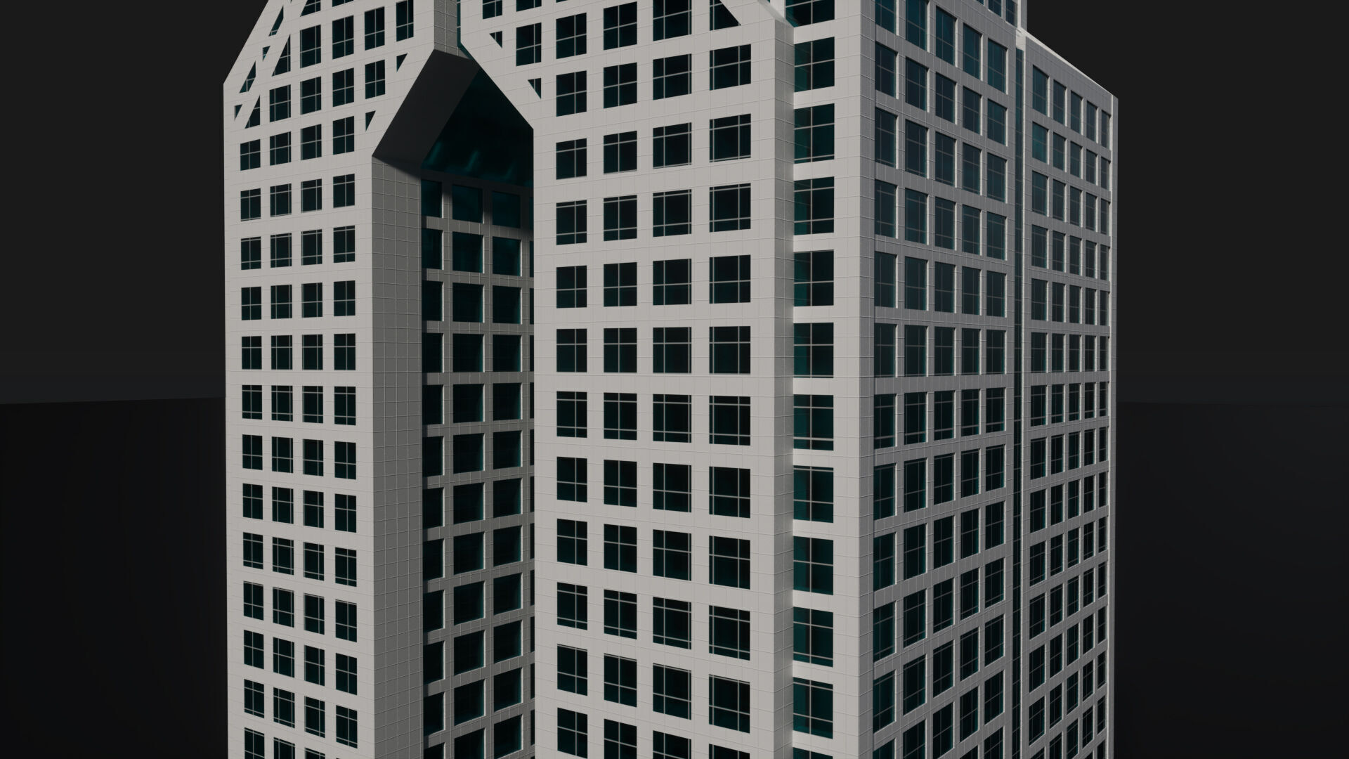 Dusit Thani Dubai Hotel 3D model_3