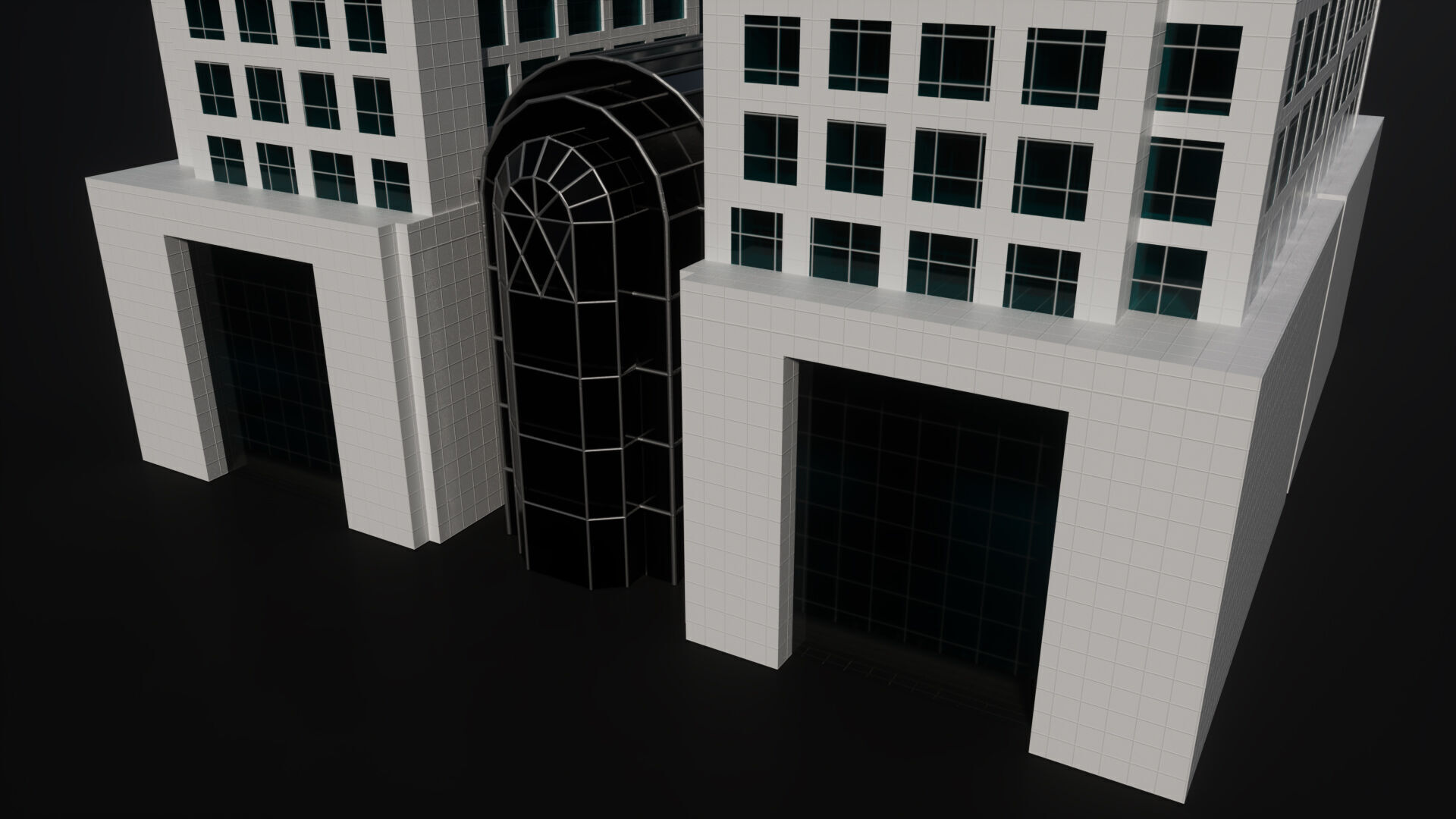 Dusit Thani Dubai Hotel 3D model_4