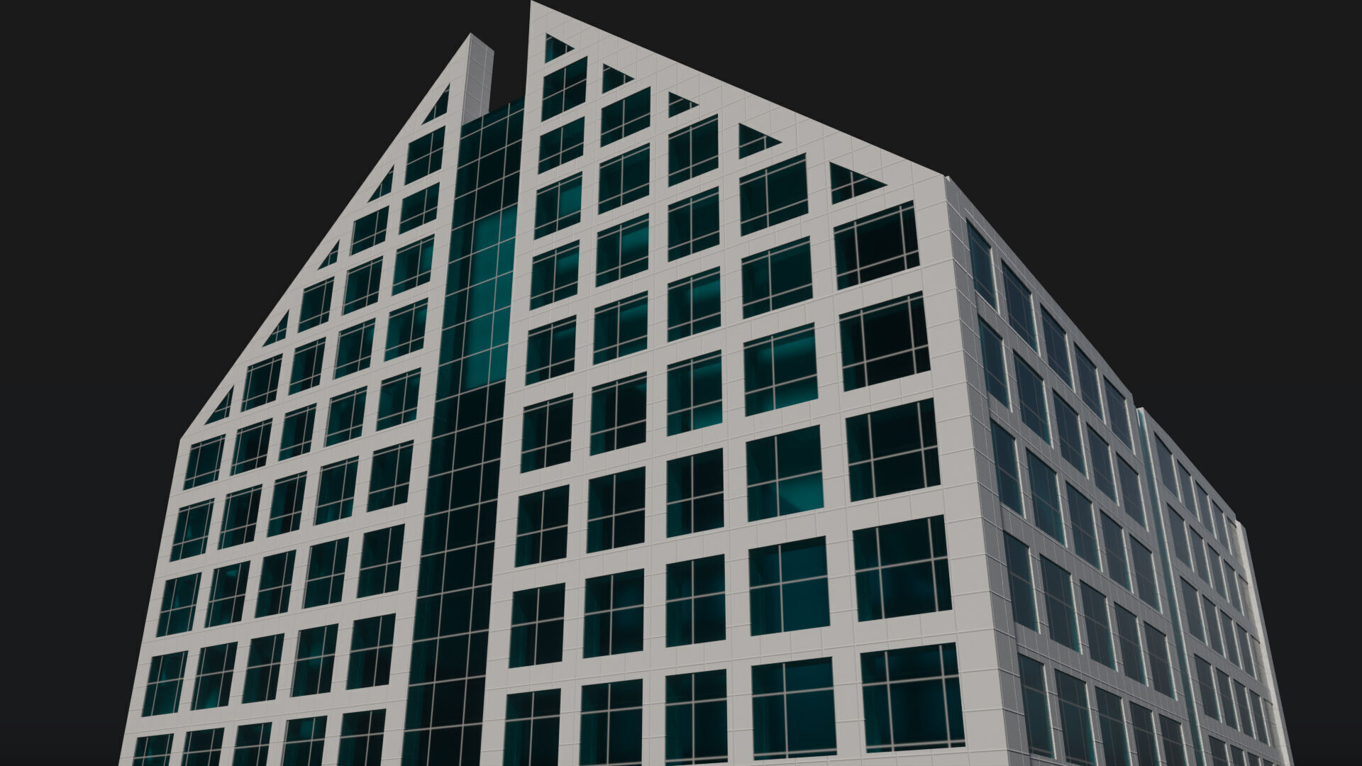 Dusit Thani Dubai Hotel 3D model_1