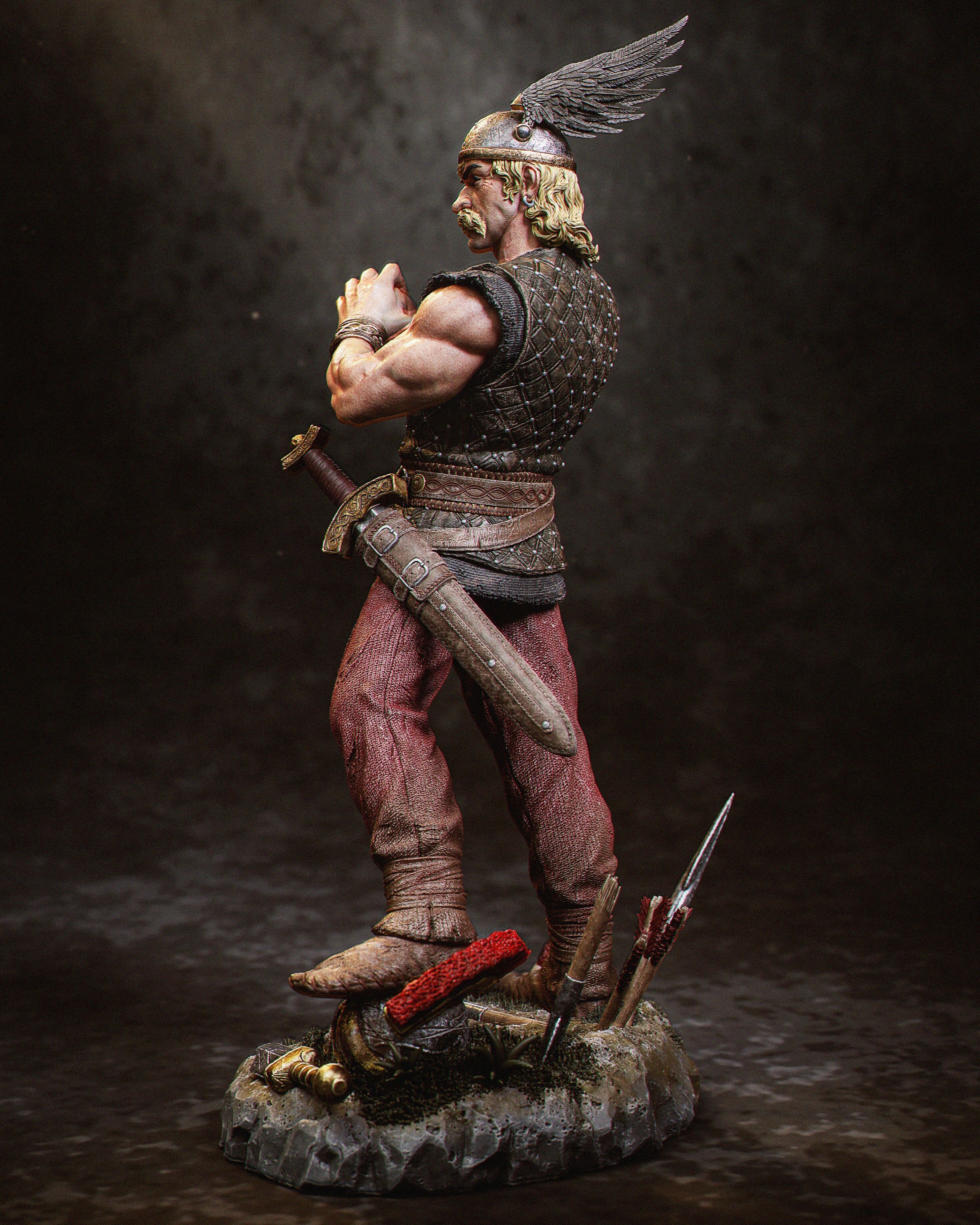 Asterix 3D Print 3D print model_3