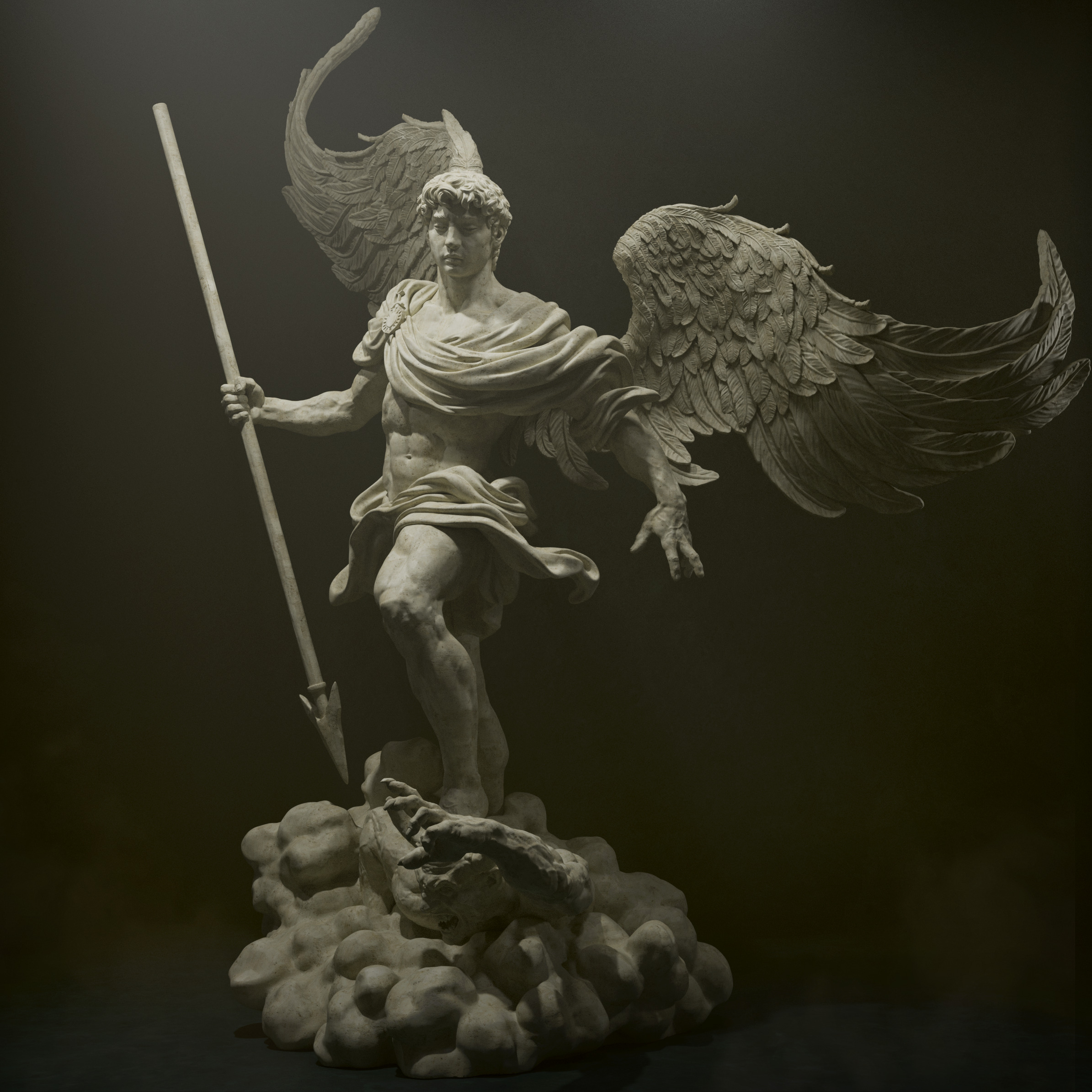 Archangel Michael 3D Print 3D print model_3