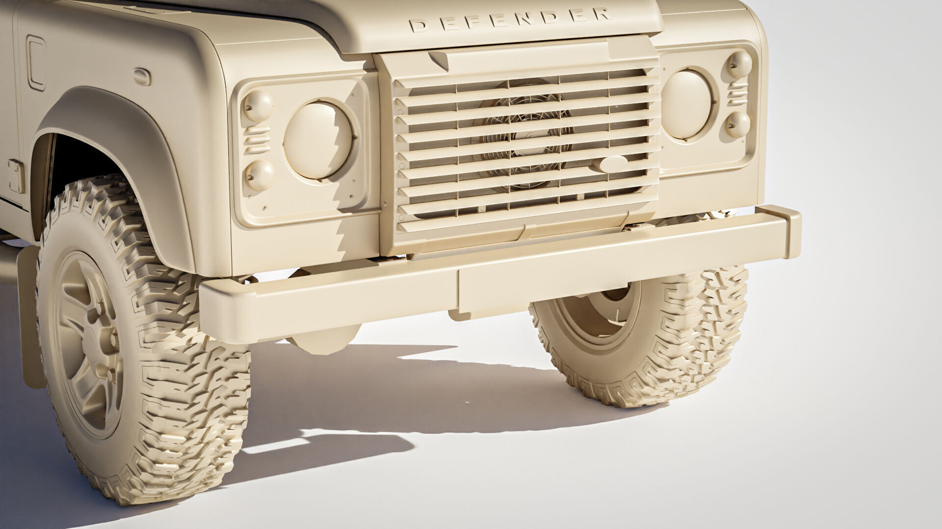 Land Rover Defender 90 Hardtop 2014 3D model_17