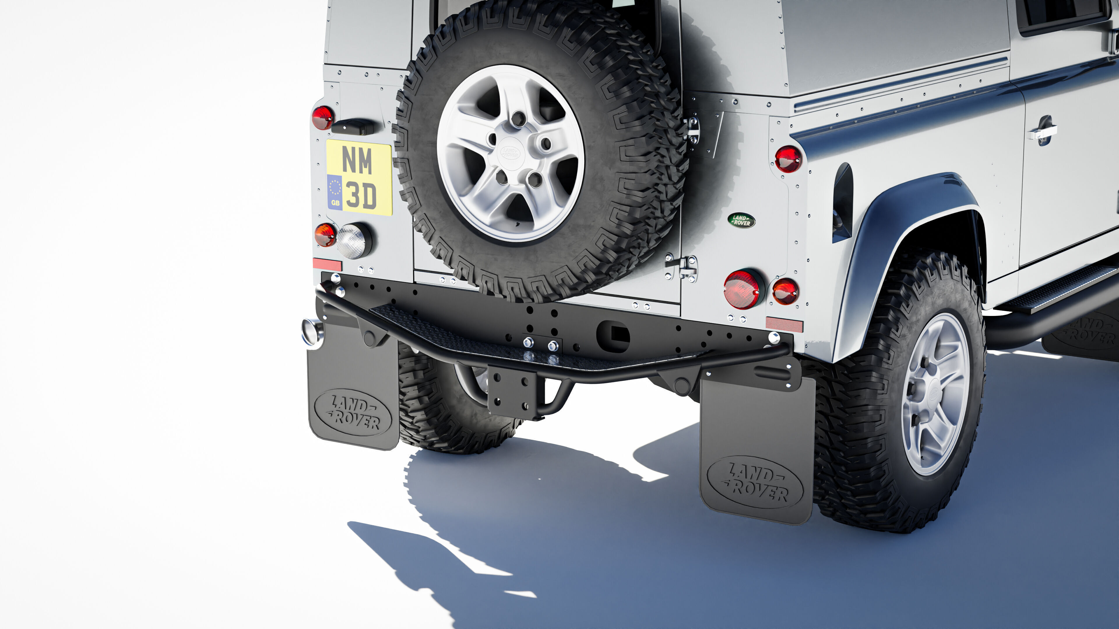Land Rover Defender 90 Hardtop 2014 3D model_6