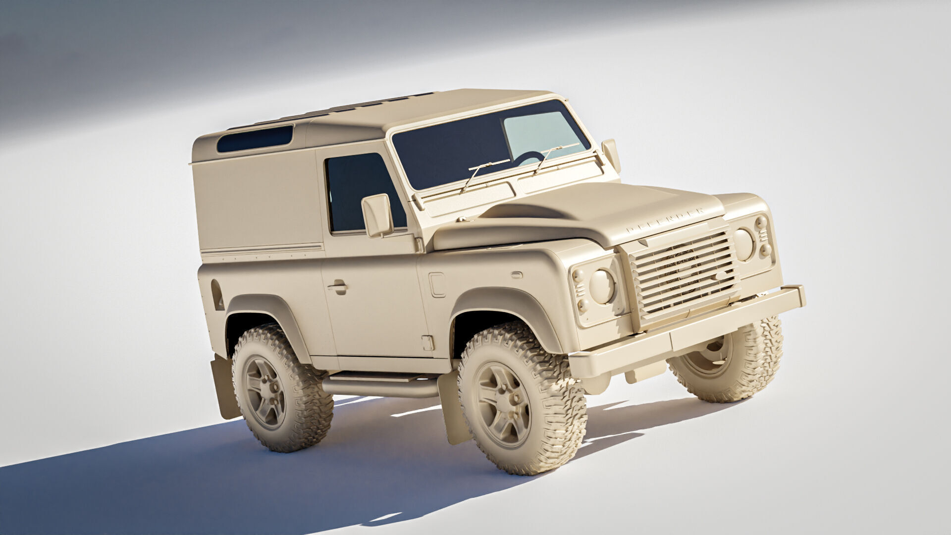 Land Rover Defender 90 Hardtop 2014 3D model_13