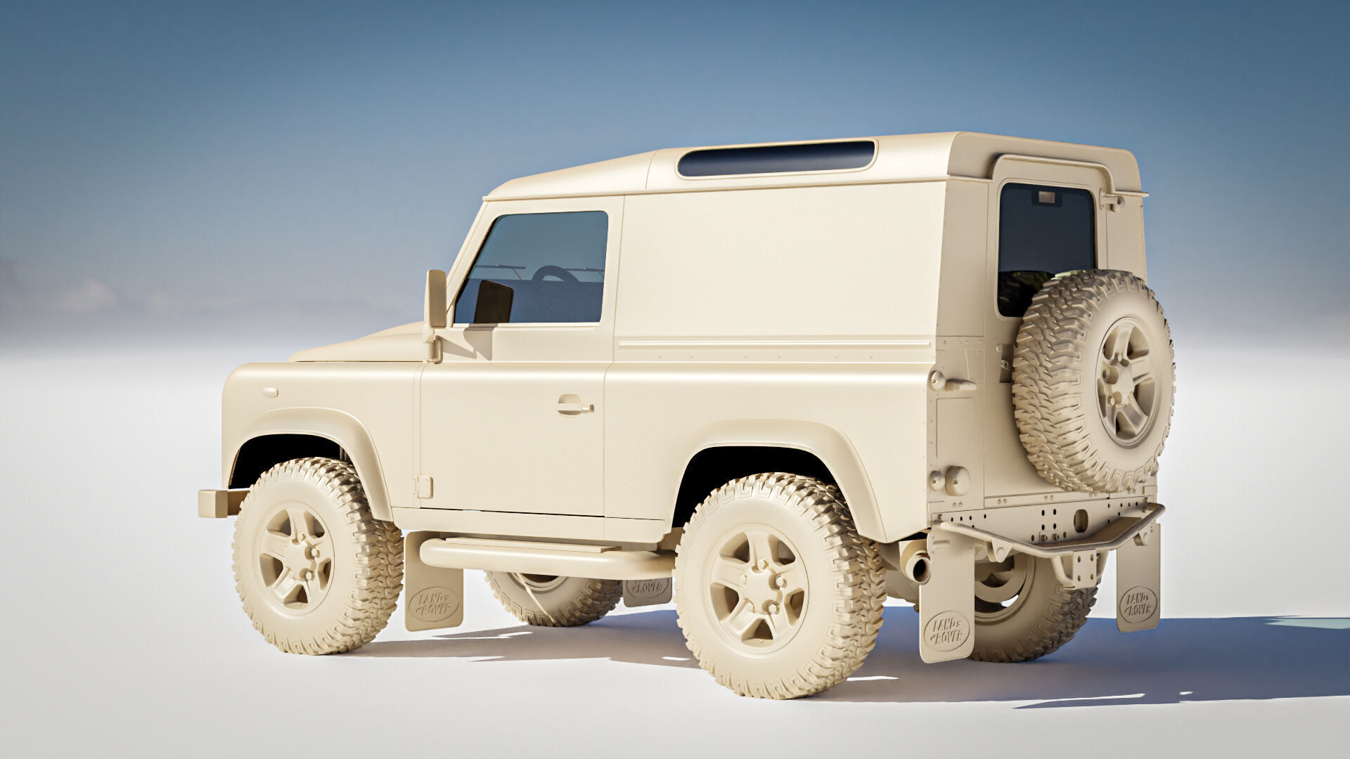 Land Rover Defender 90 Hardtop 2014 3D model_24