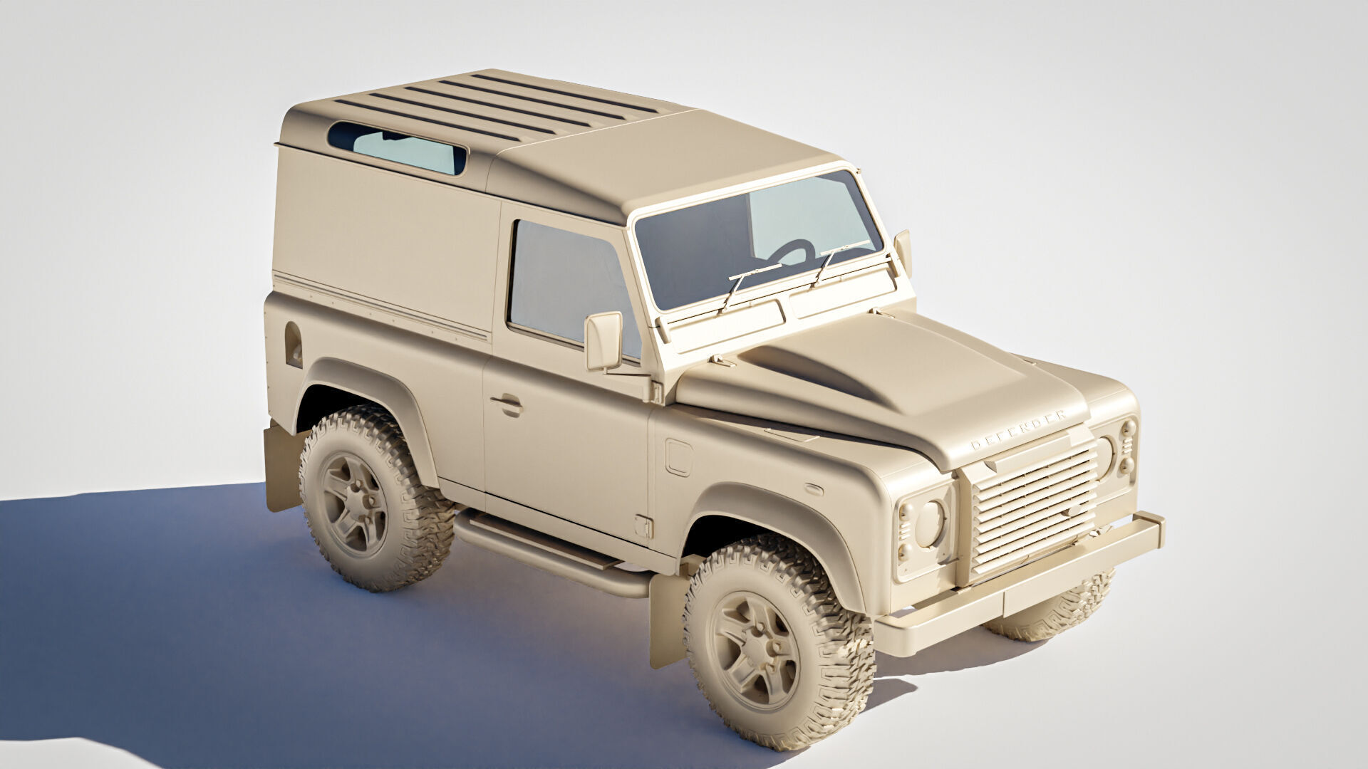 Land Rover Defender 90 Hardtop 2014 3D model_21