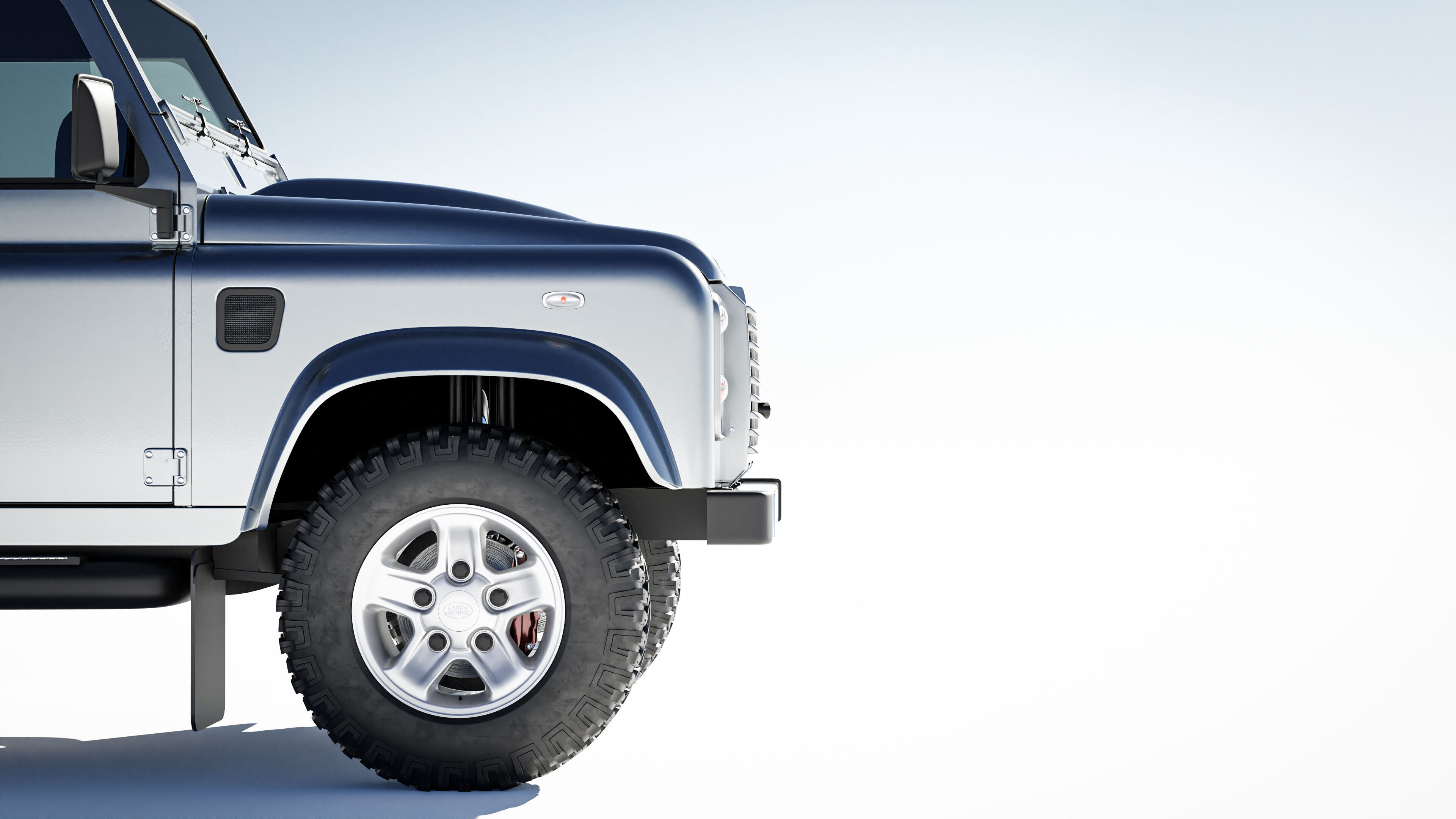 Land Rover Defender 90 Hardtop 2014 3D model_10