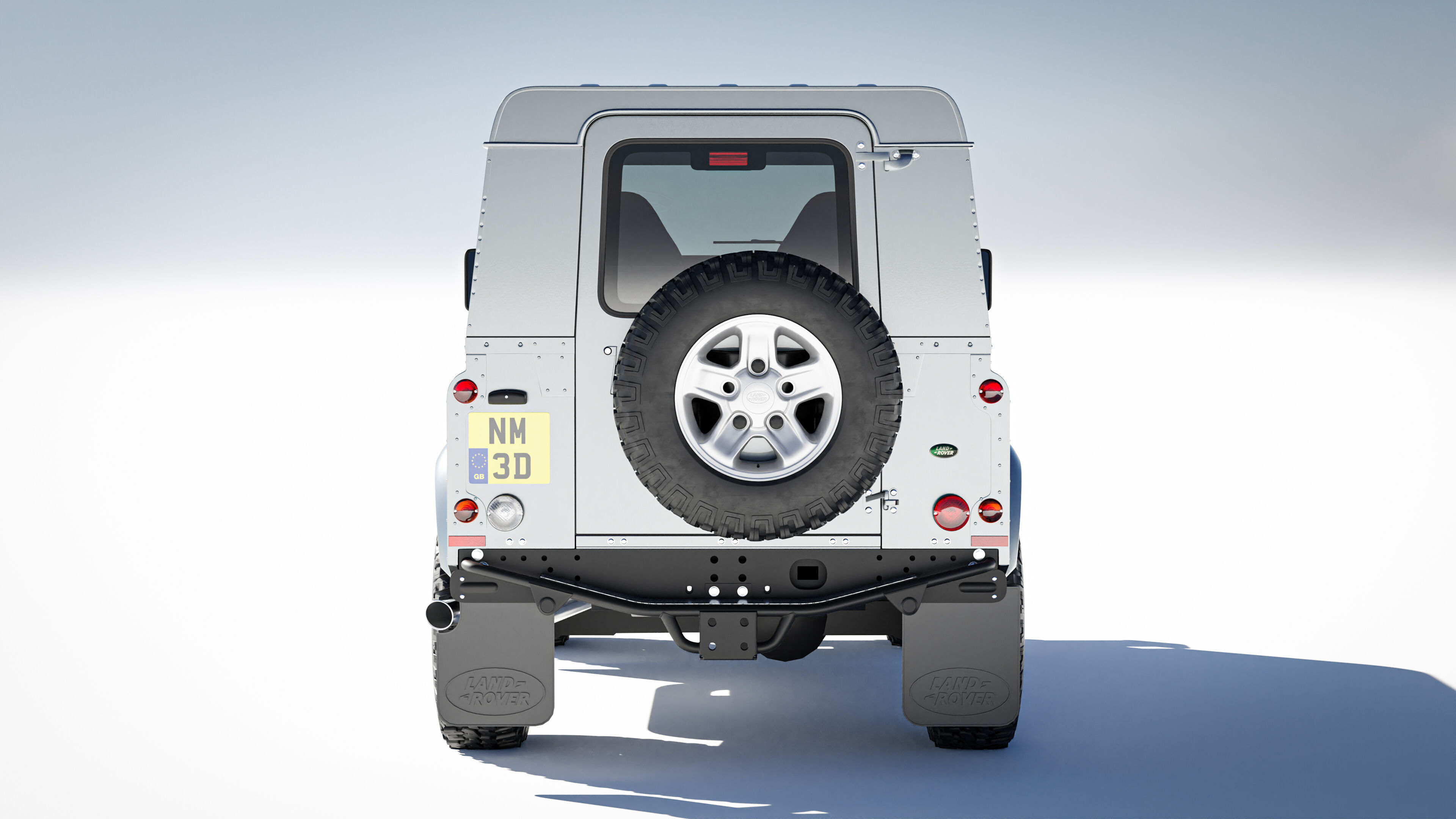 Land Rover Defender 90 Hardtop 2014 3D model_8