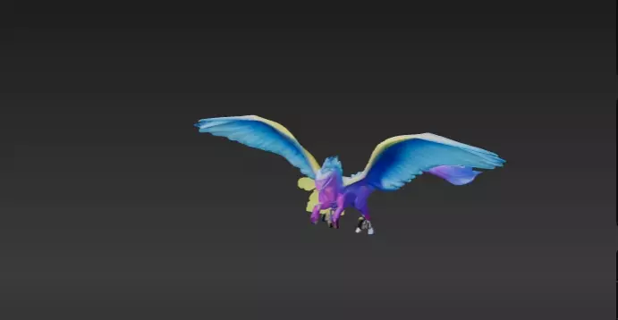 Bird 8 by Tripo Free 3D model