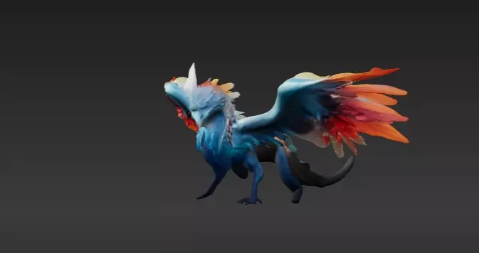 Bird 3 by Tripo Free 3D model_0