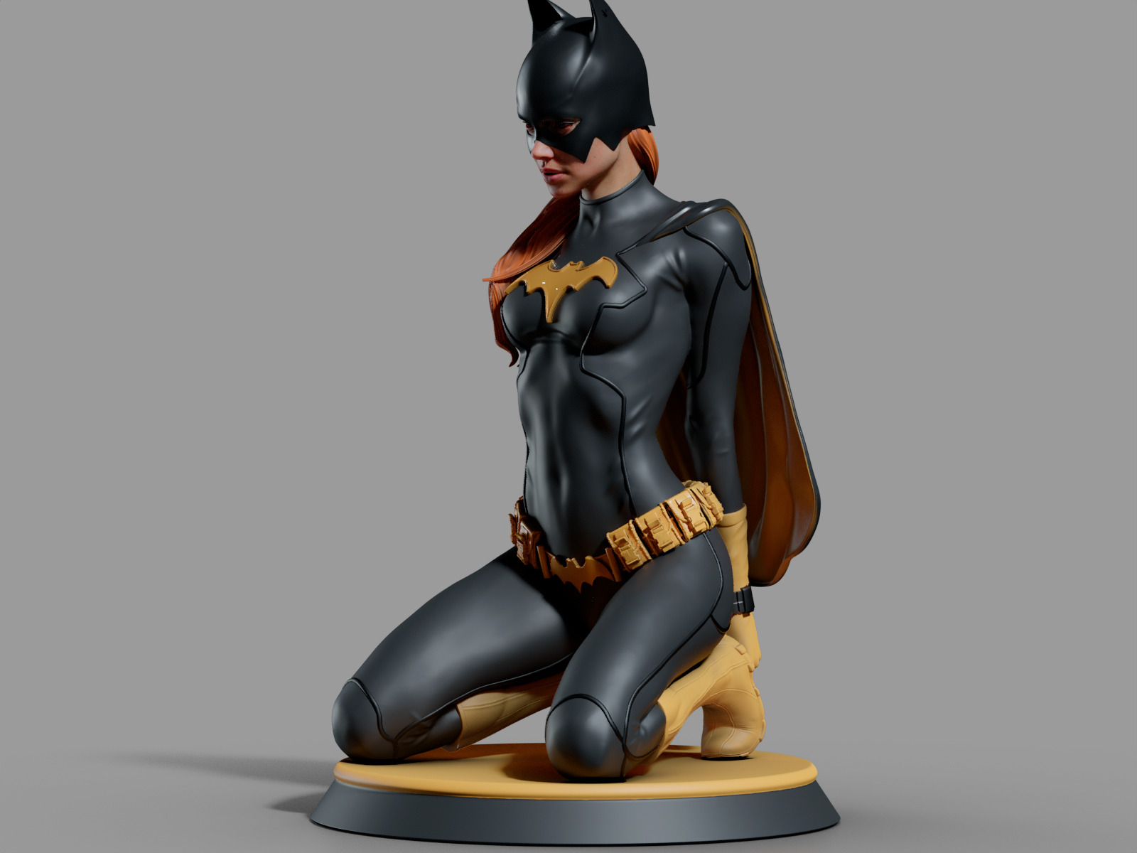 BatGirl 3D Print 3D print model_1