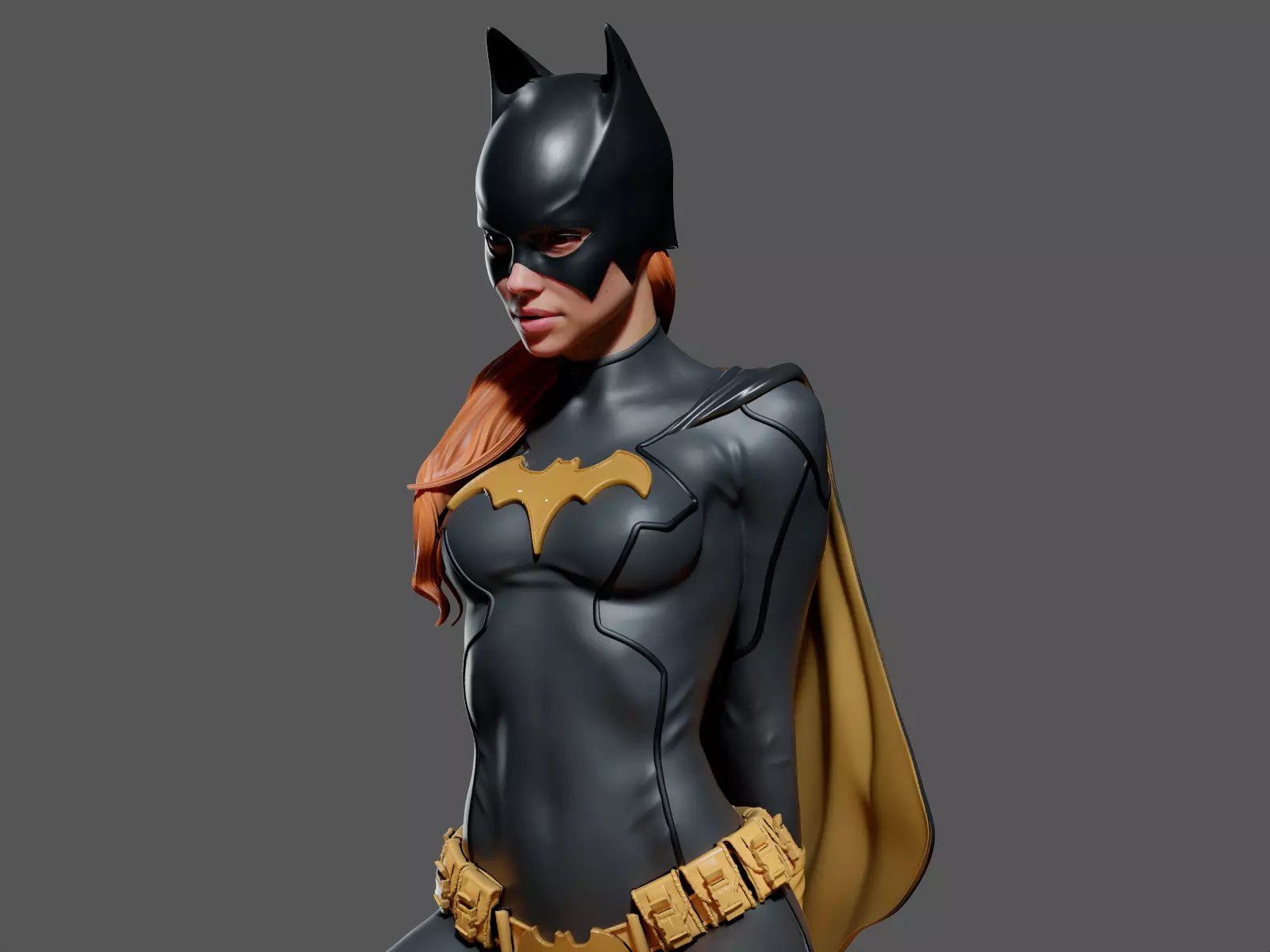 BatGirl 3D Print 3D print model_0