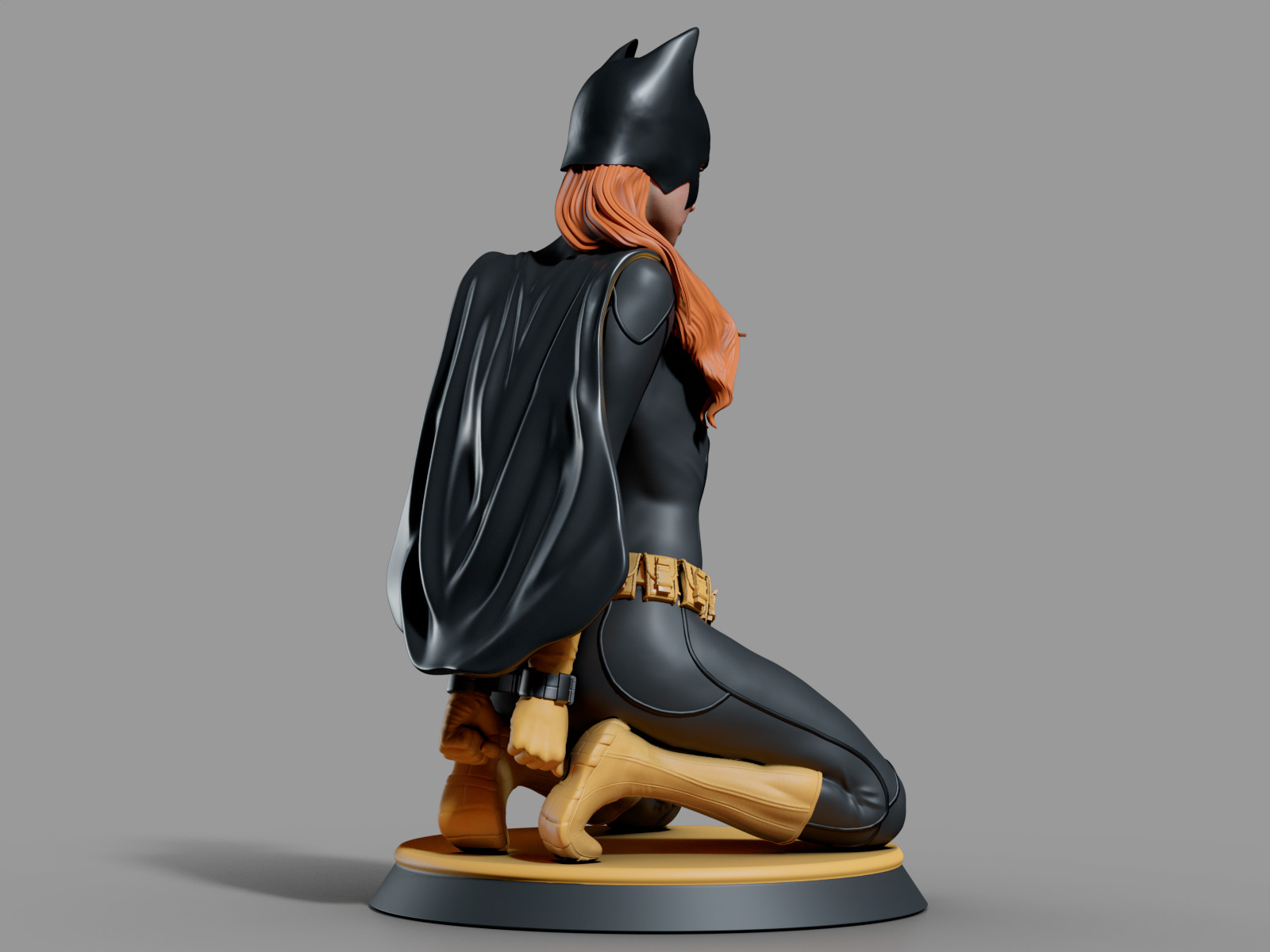 BatGirl 3D Print 3D print model_3