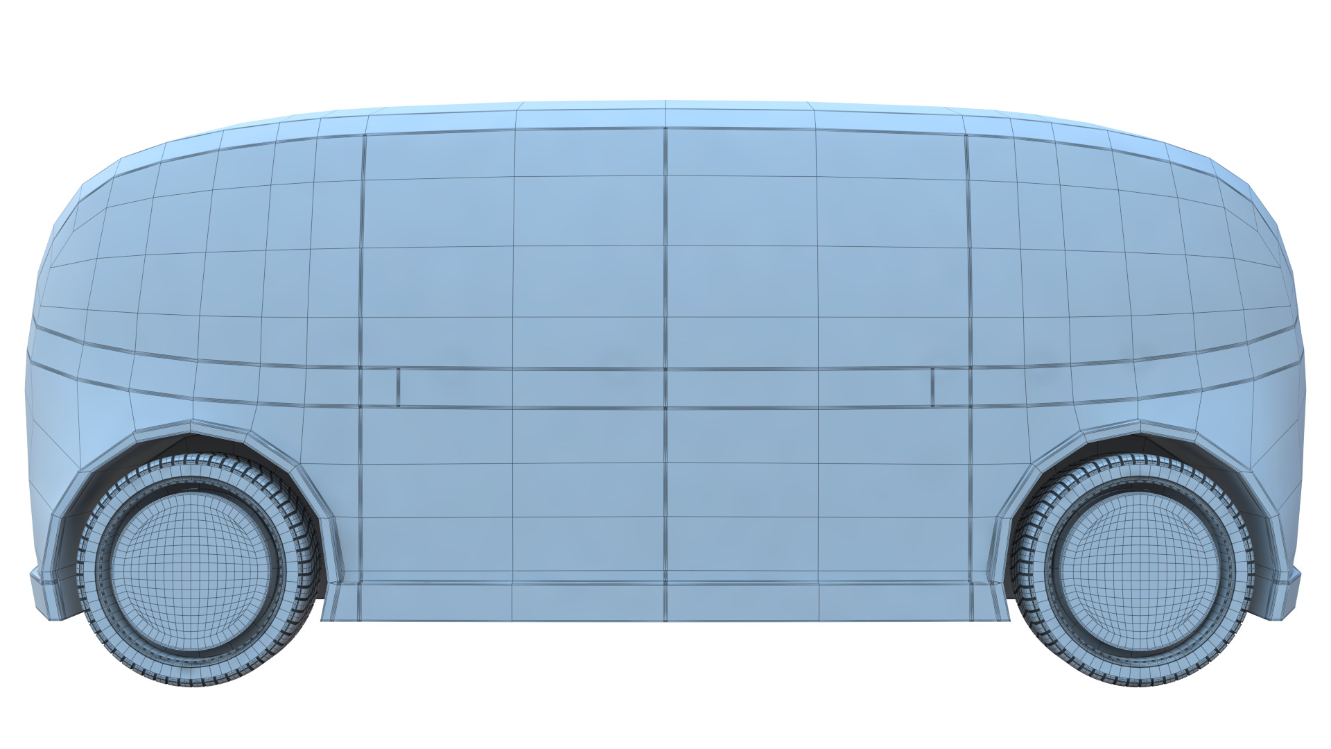 Self-Driving Taxi Shuttle 3 3D model_12