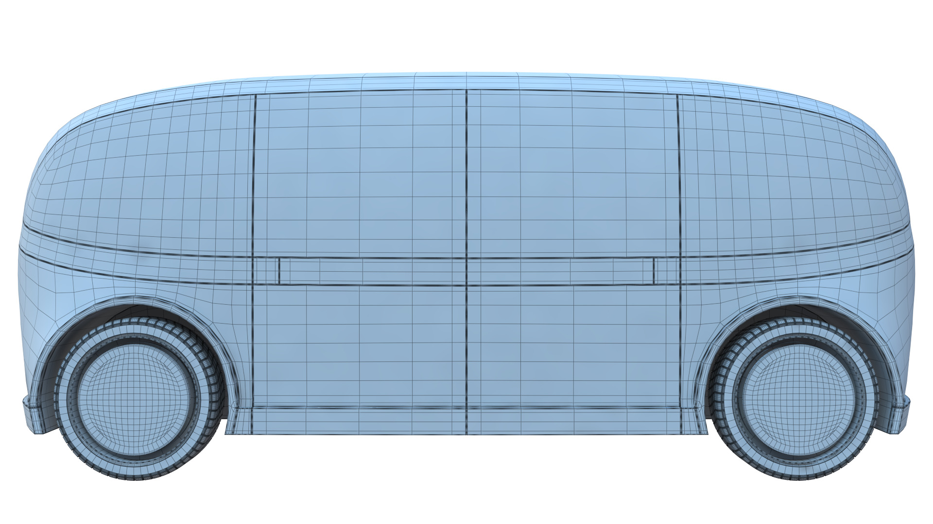 Self-Driving Taxi Shuttle 3 3D model_13