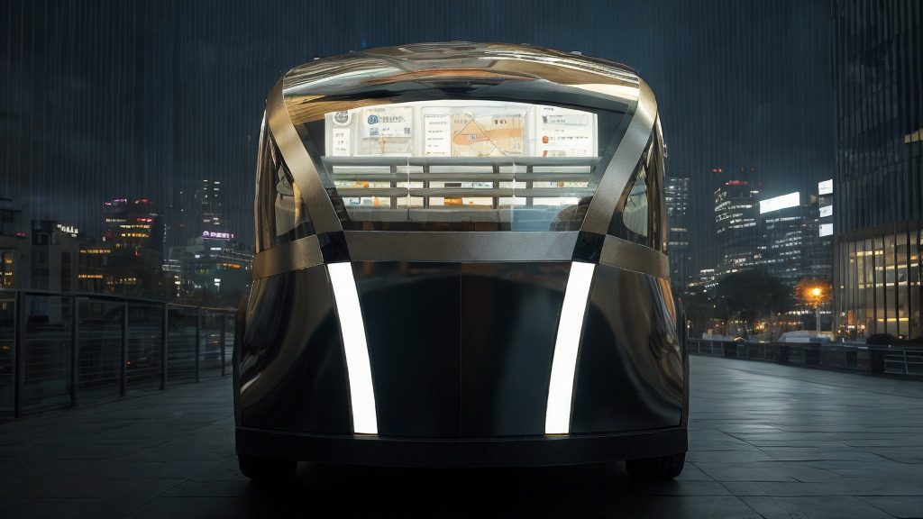 Self-Driving Taxi Shuttle 3 3D model_1