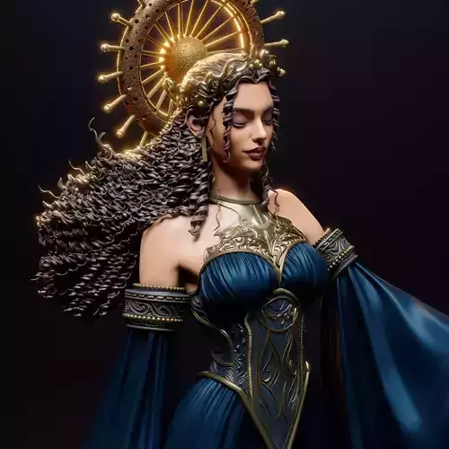 Nyx Godess of the Night 3D Print