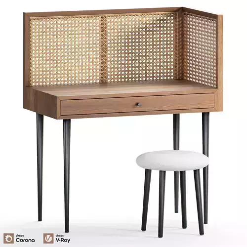 Desk La Redoute Interieurs Noya Vintage