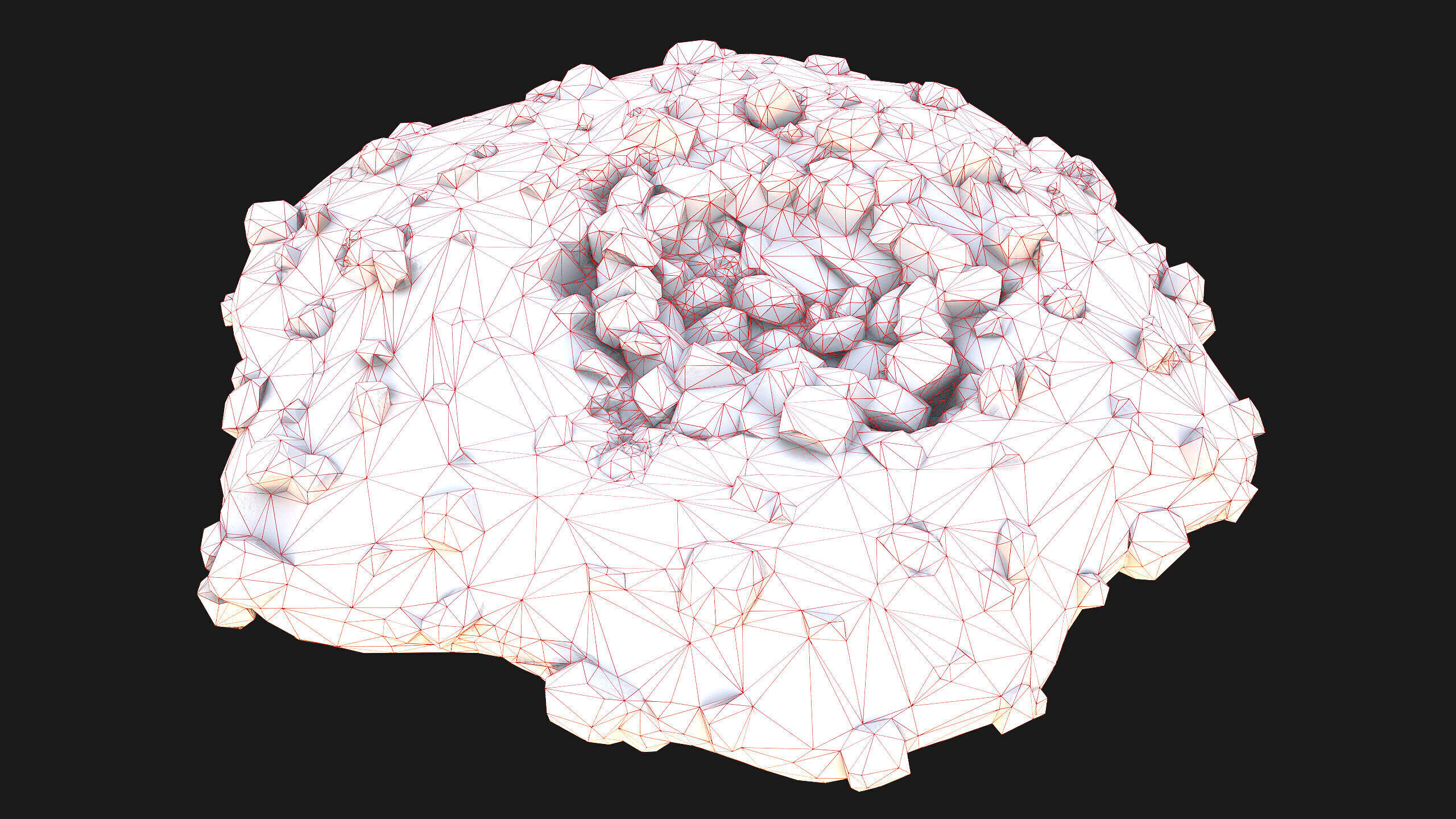 Medieval Stone Ore Mine Low-poly 3D model_24