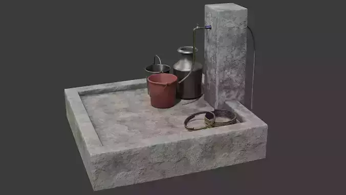 Tap Water and Bucket