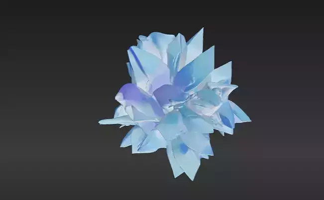 Flower 3 by Tripo Free 3D model