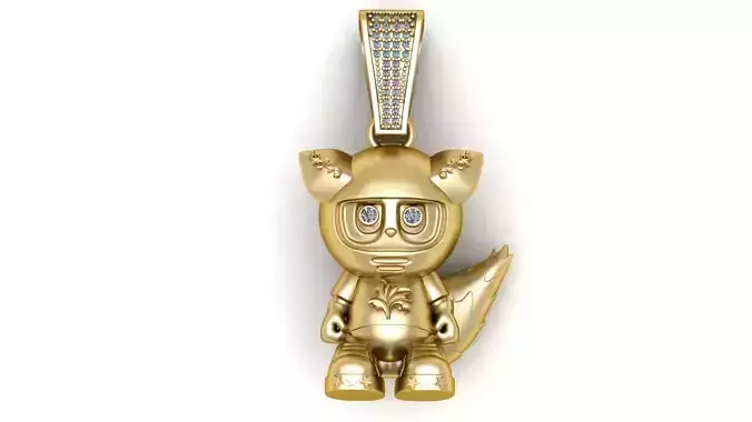 BOBOT PENDANT 3D PRINTABLE MIODEL