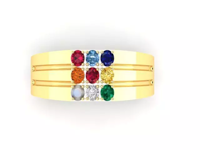 Men Wedding ring Free 3D print model