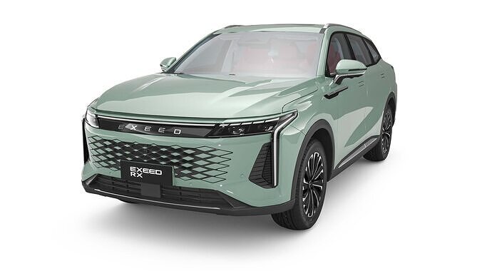2025 Chery Exeed RX With Interior 3D model