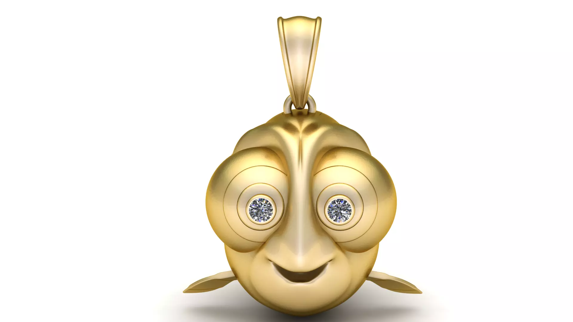 DESIGN FISH PENDANT 3D PRINTABLE MODEL 3D print model