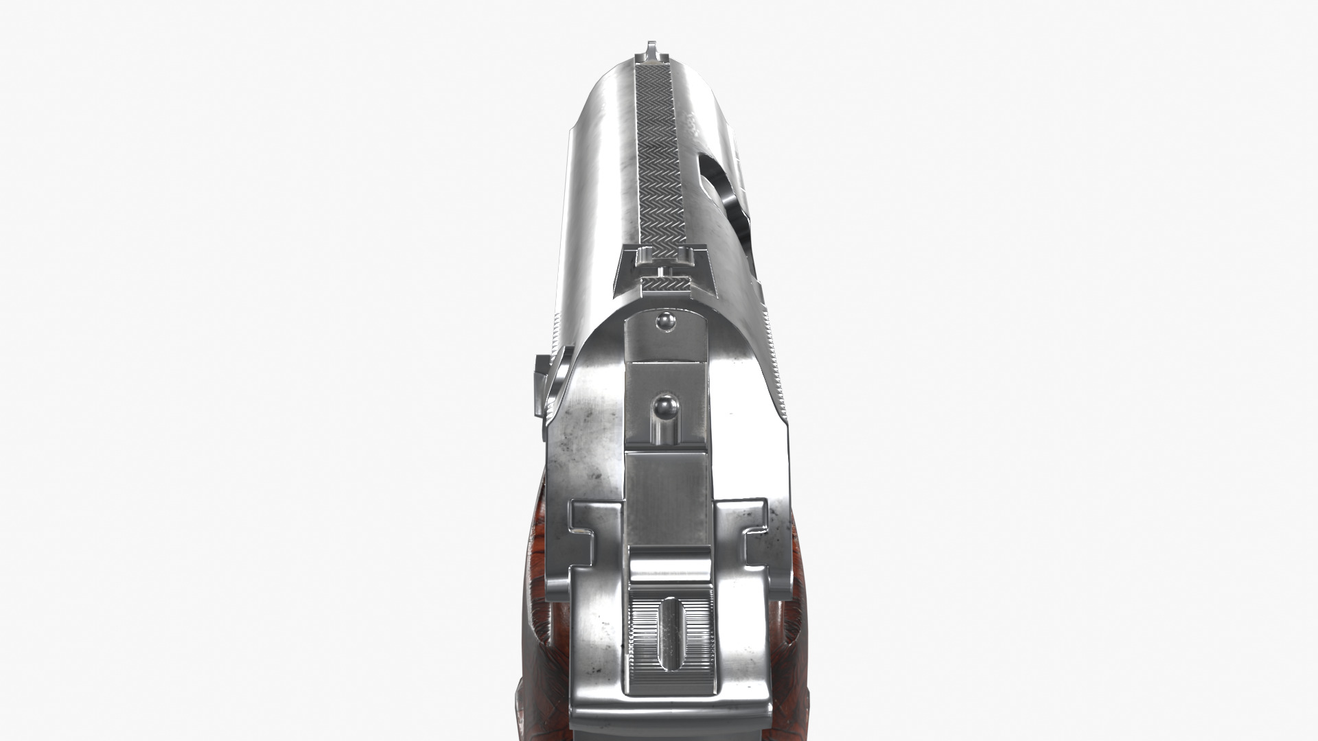 Walther PPK Low-poly 3D model_15