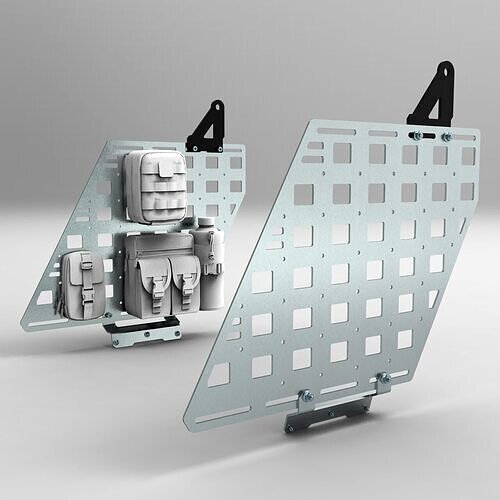 Nissan Pathfinder Terrano WD21 MOLLE Panel 3D model