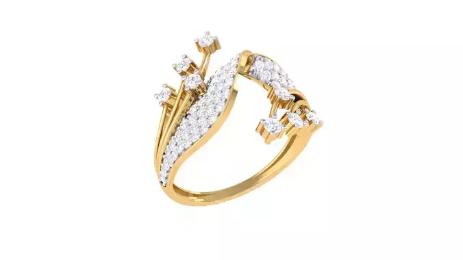 Women Ring MTL 3dm STL OBJ FBX Details
